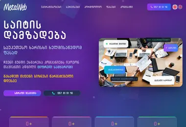 Screenshot of metaweb.ge