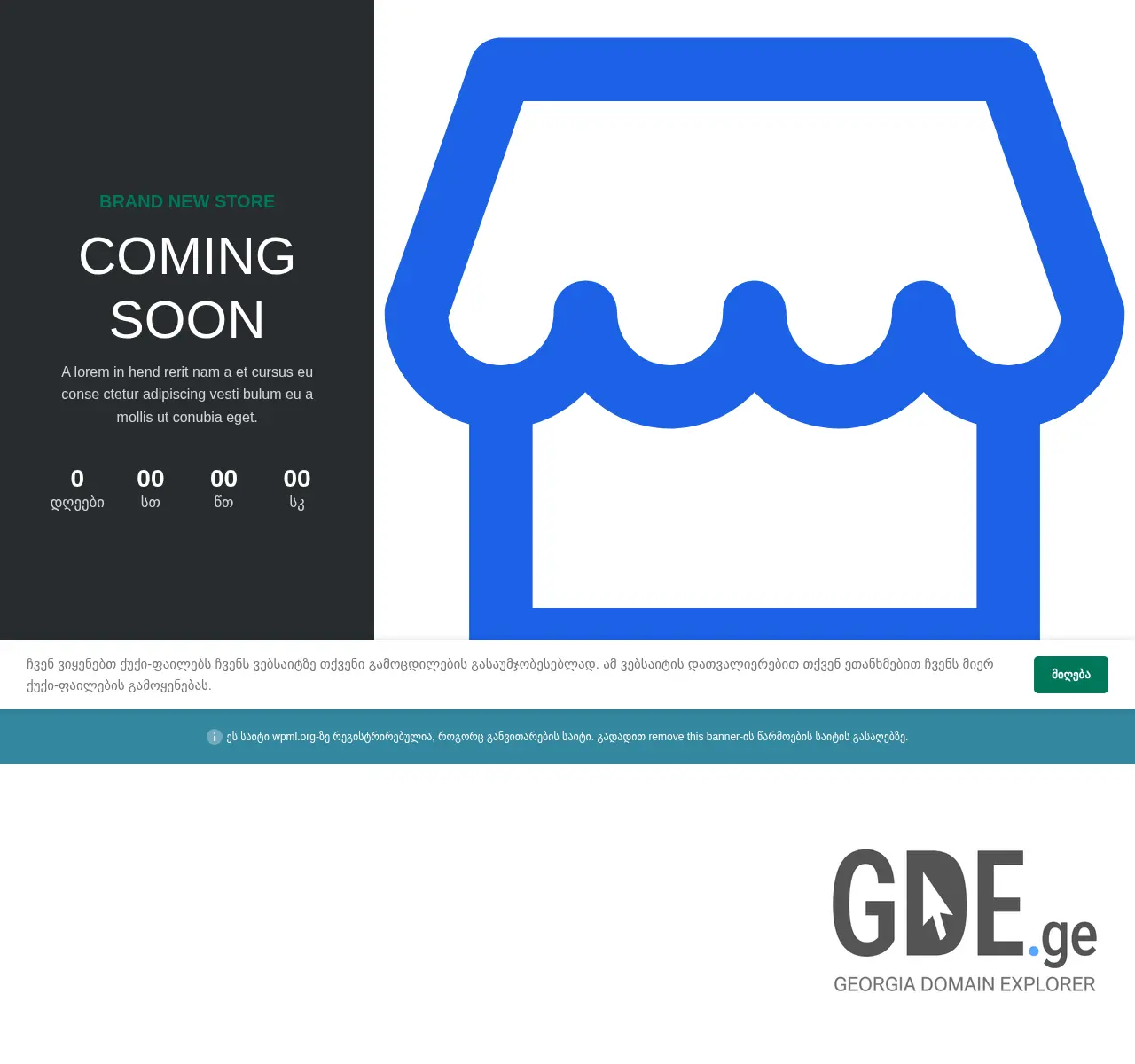 Screenshot of the site metromarti.ge at 2025-11-26