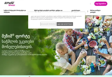 Скриншот mezym.ge