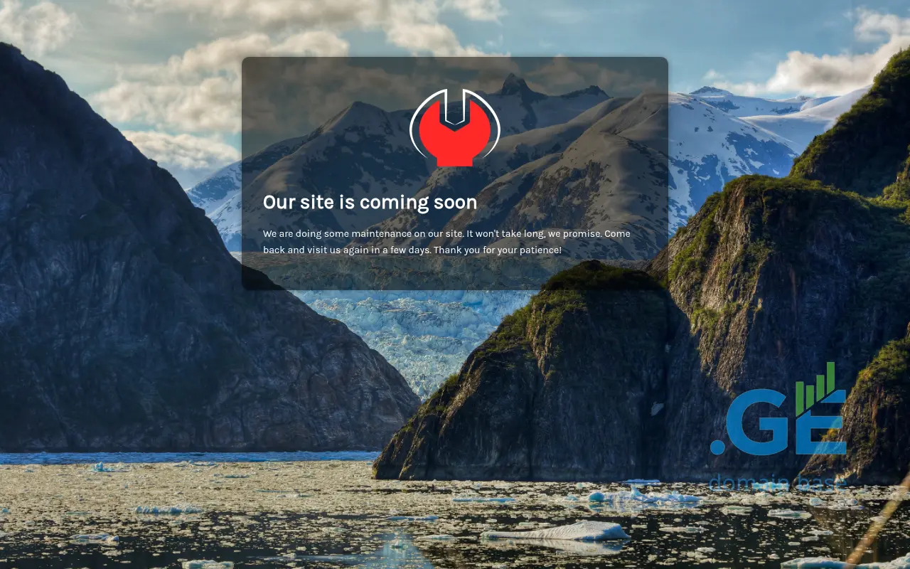 Screenshot of the site mgtech.ge