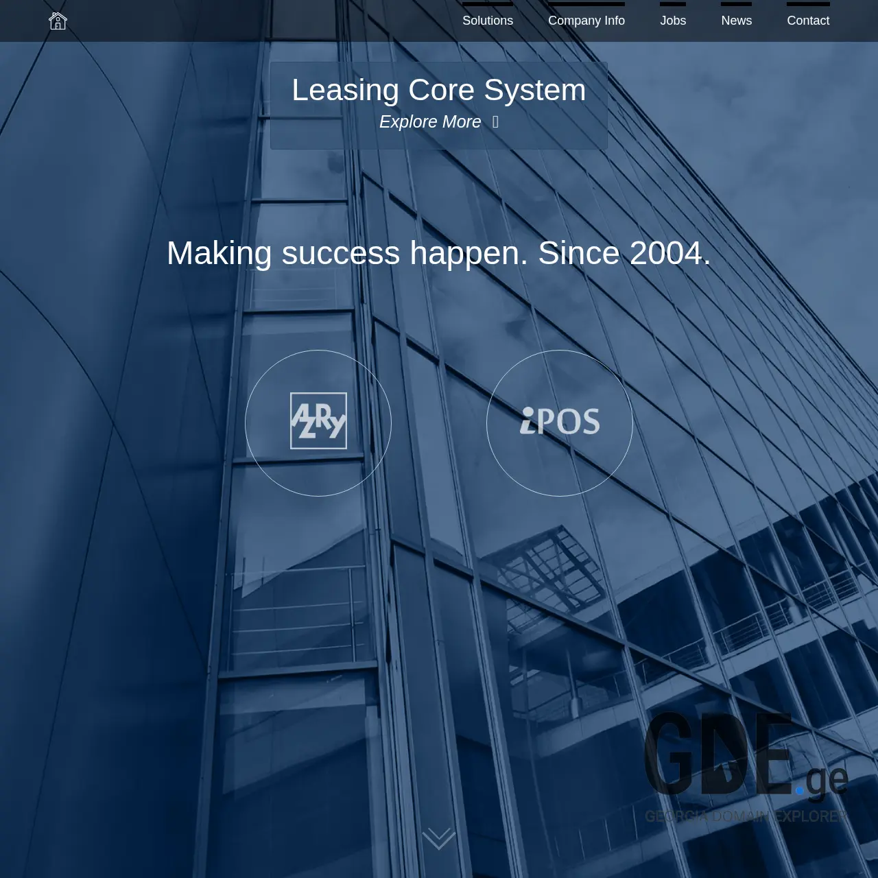 Screenshot of the site microelectronics.ge at 2025-12-11