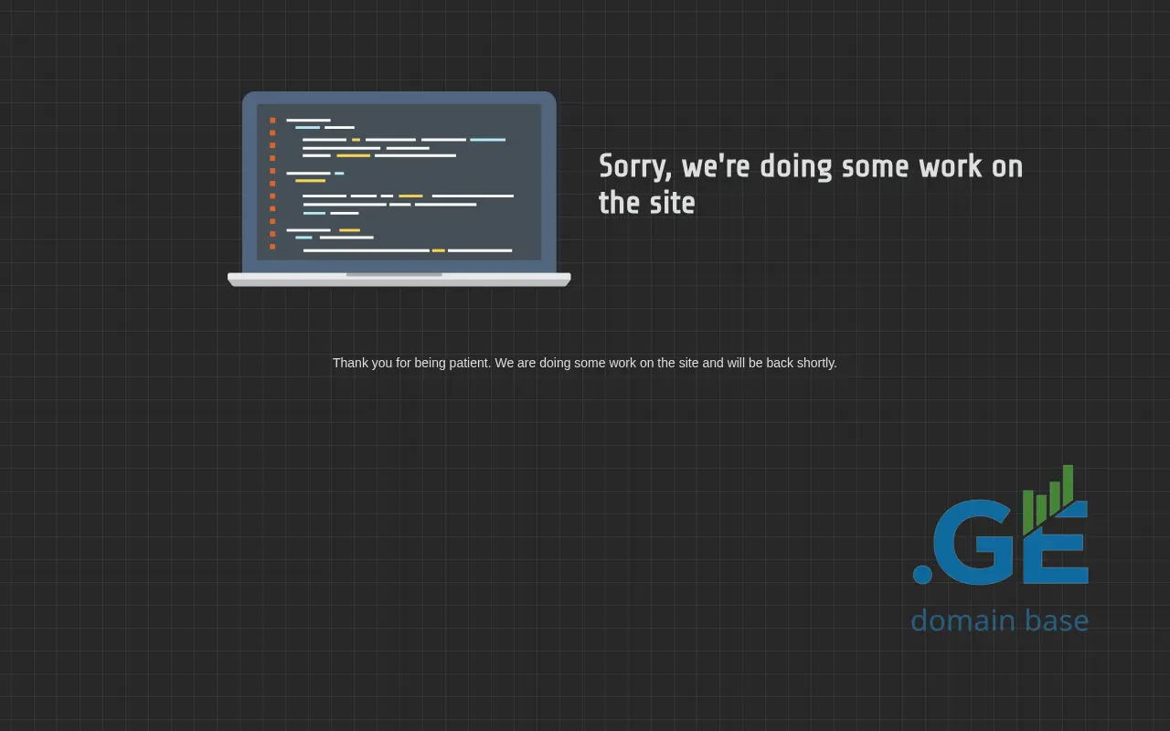 Screenshot of the site migo.ge