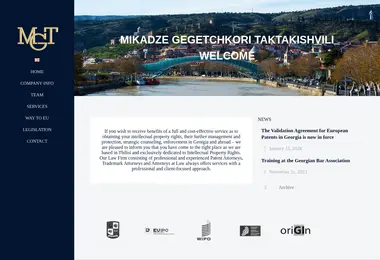 Screenshot of mikadze.ge