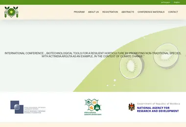 Screenshot of minikiwibiotechconf.ge