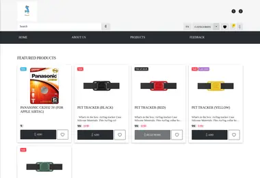 Screenshot of mipove.ge