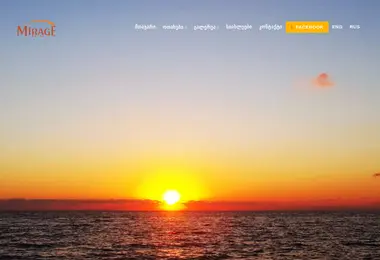 Screenshot of mirageureki.ge