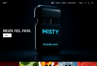 Скриншот mistyco.ge