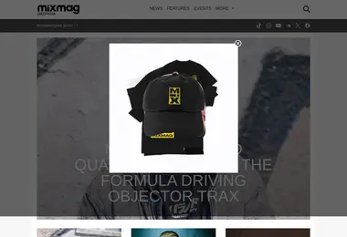 Screenshot of mixmag.ge