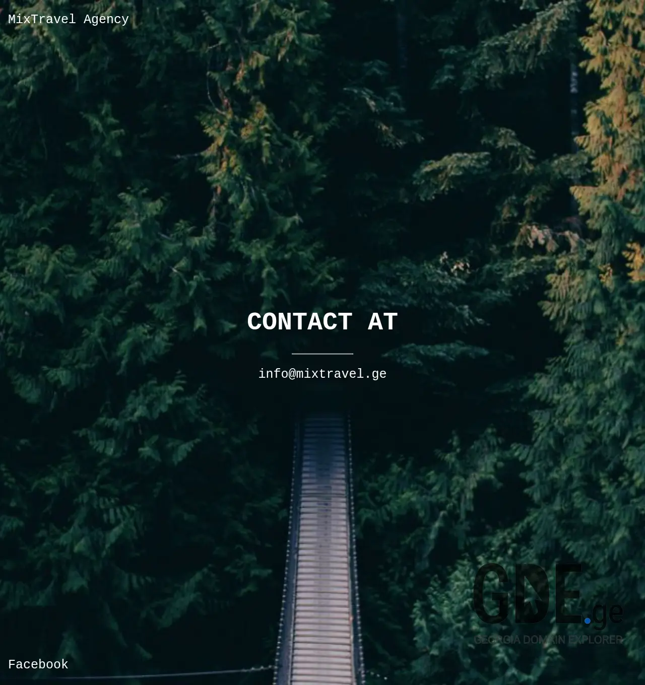 Screenshot of the site mixtravel.ge at 2025-11-29