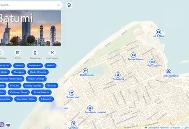 Screenshot of modiak.ge