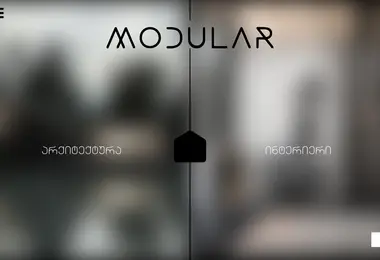 Скриншот modular.ge
