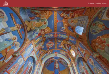 Screenshot of monastery.ge