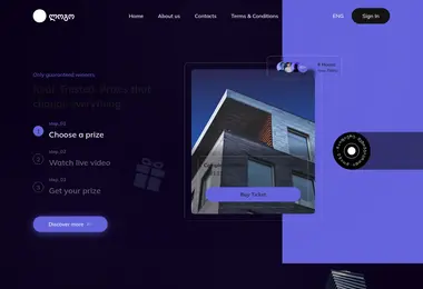 Screenshot of monda.ge