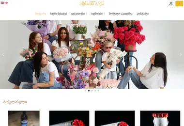 Screenshot of montago.ge