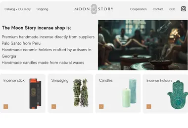 Скриншот moonstory.ge