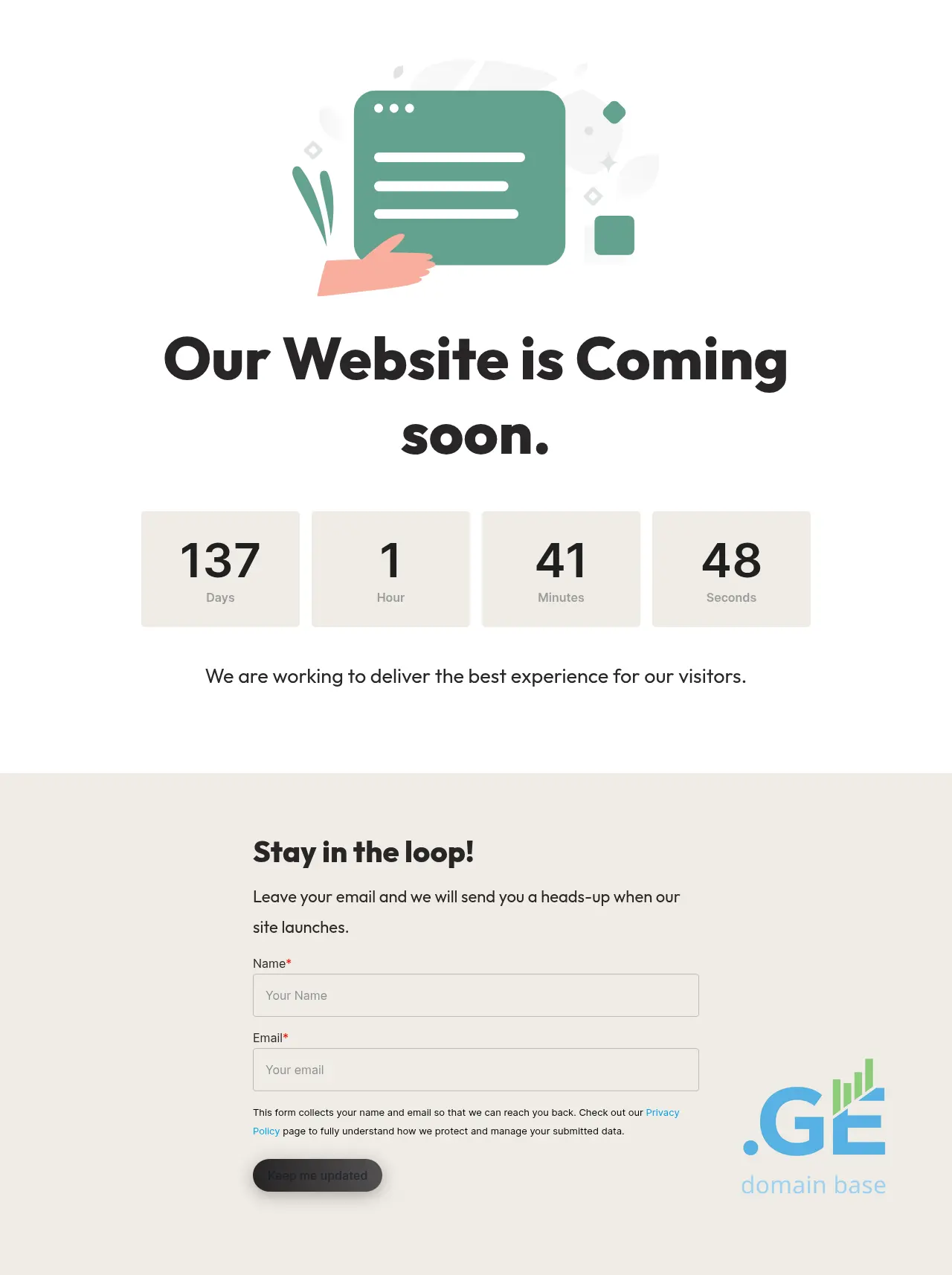 Screenshot of the site moova.ge