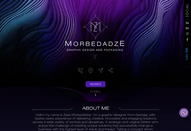 Screenshot of morbedadze.ge