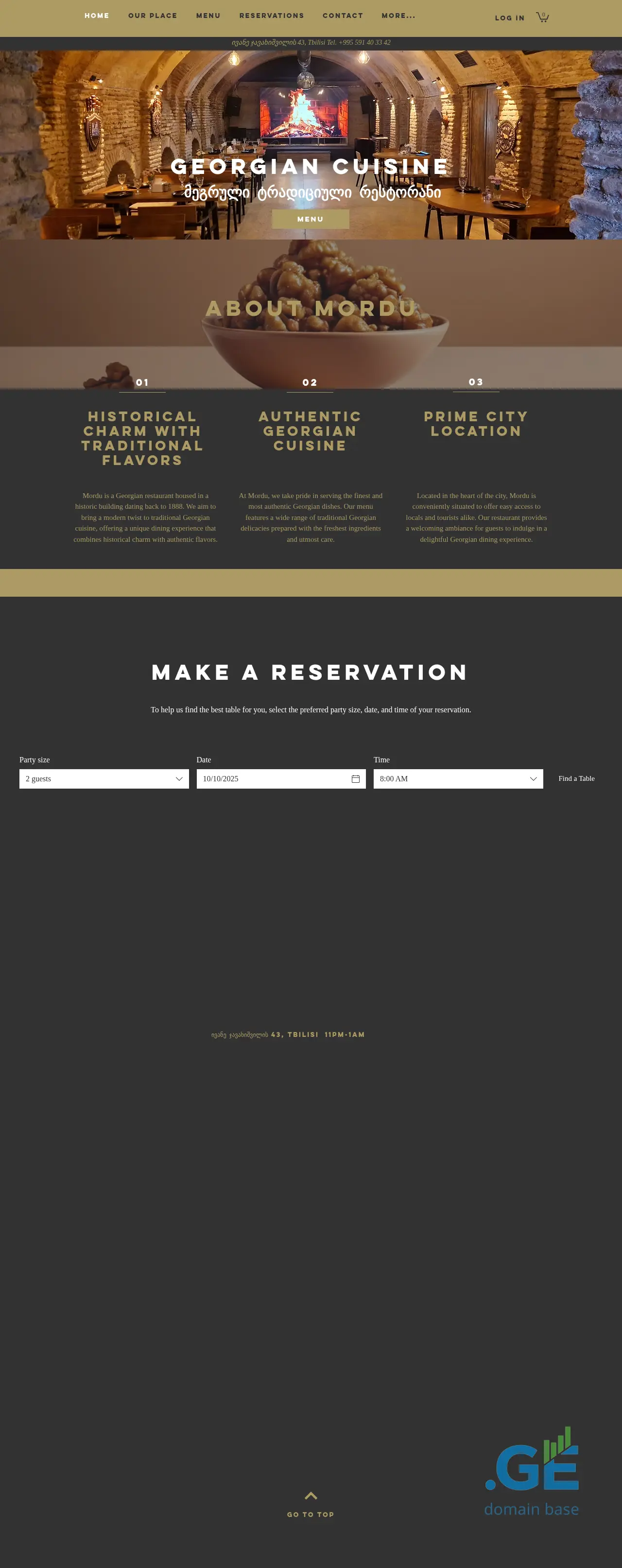 Screenshot of the site mordu.ge