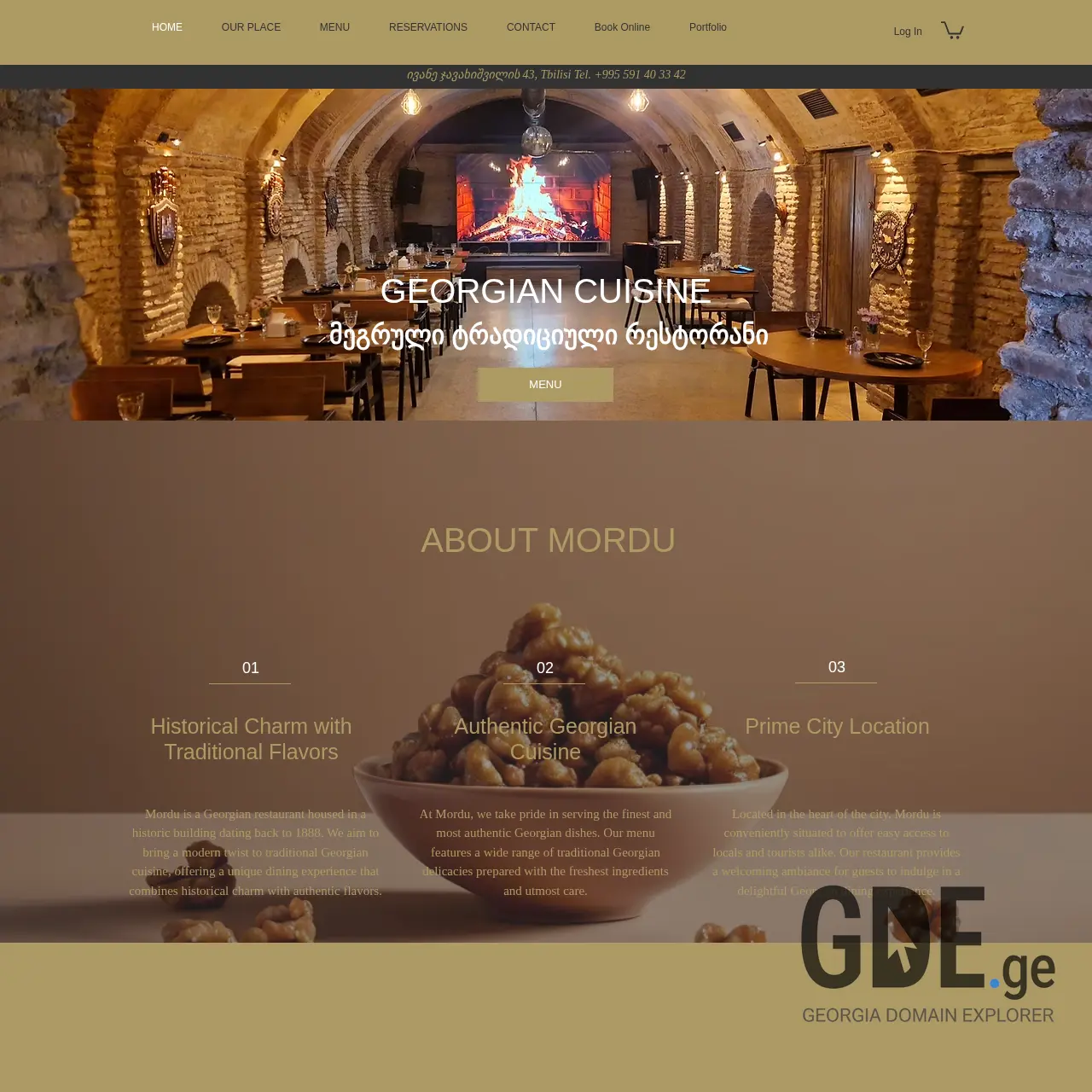 Screenshot of the site mordu.ge at 2025-12-12