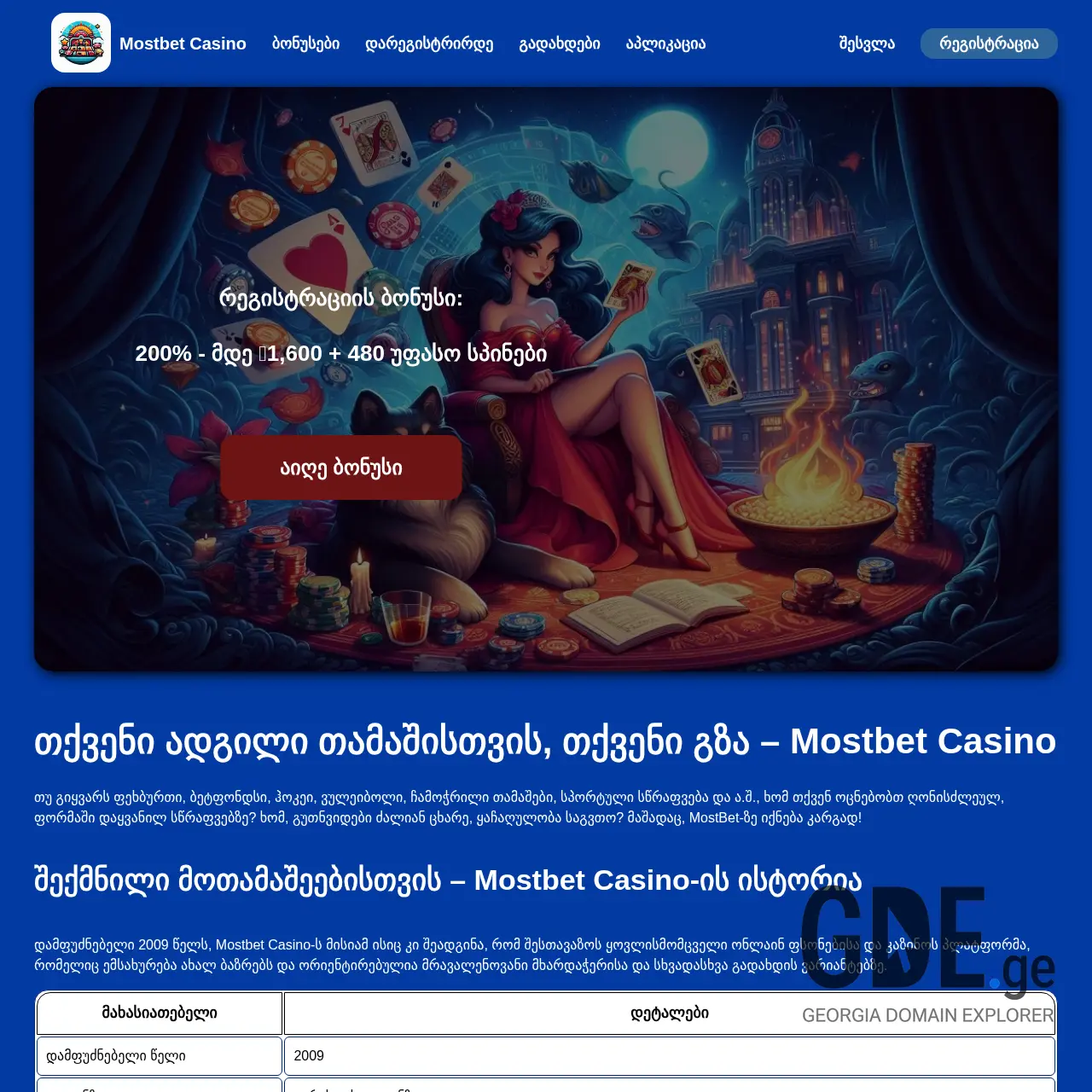 Screenshot of the site mostbet.ge at 2025-12-12