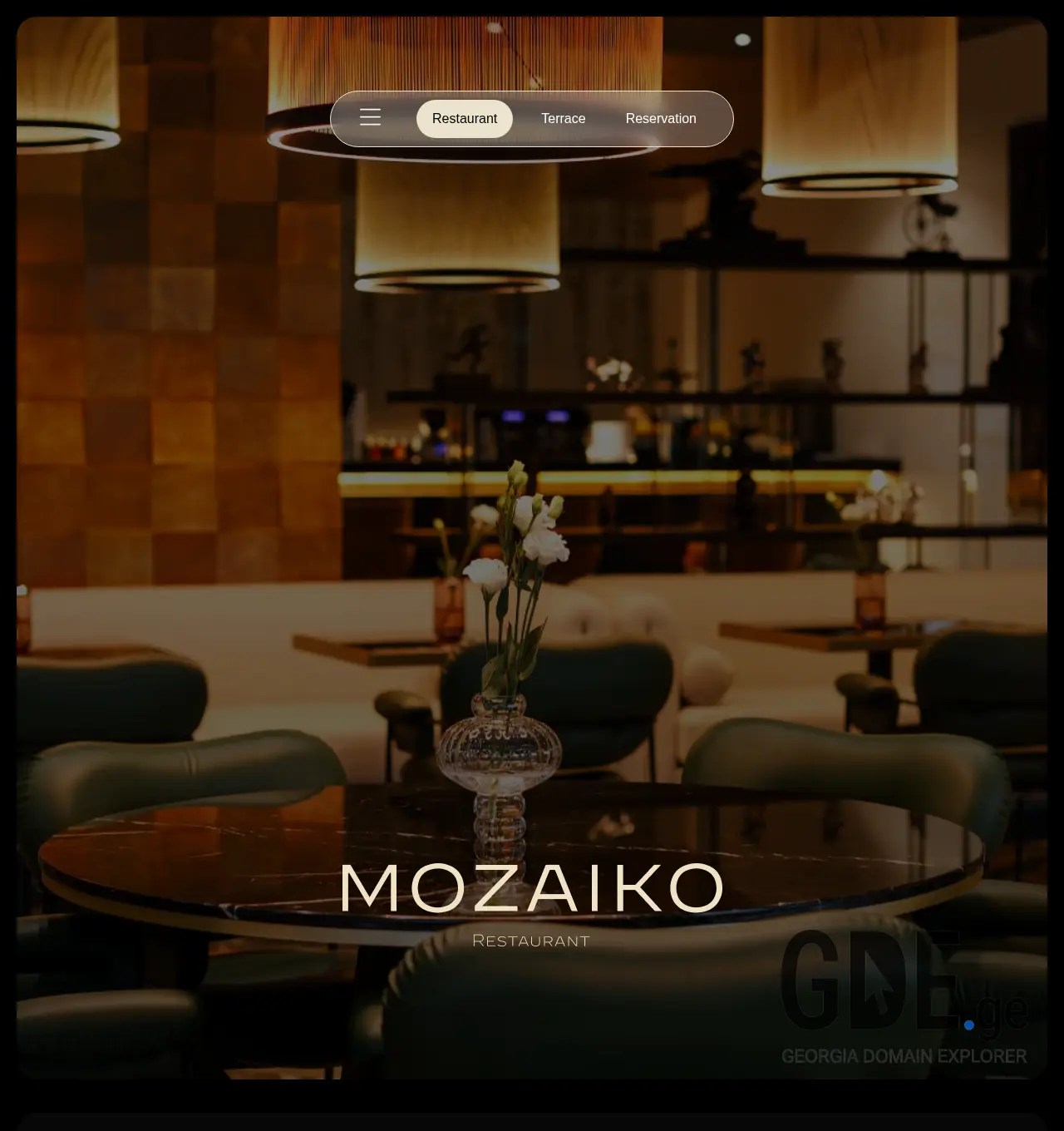 Screenshot of the site mozaiko.ge at 2025-12-03