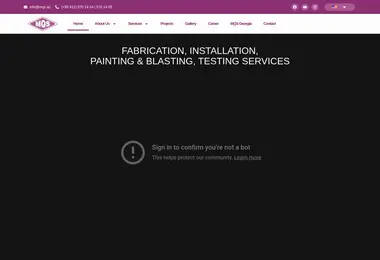 Screenshot of mqs.ge