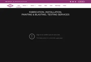 Screenshot of mqs.ge