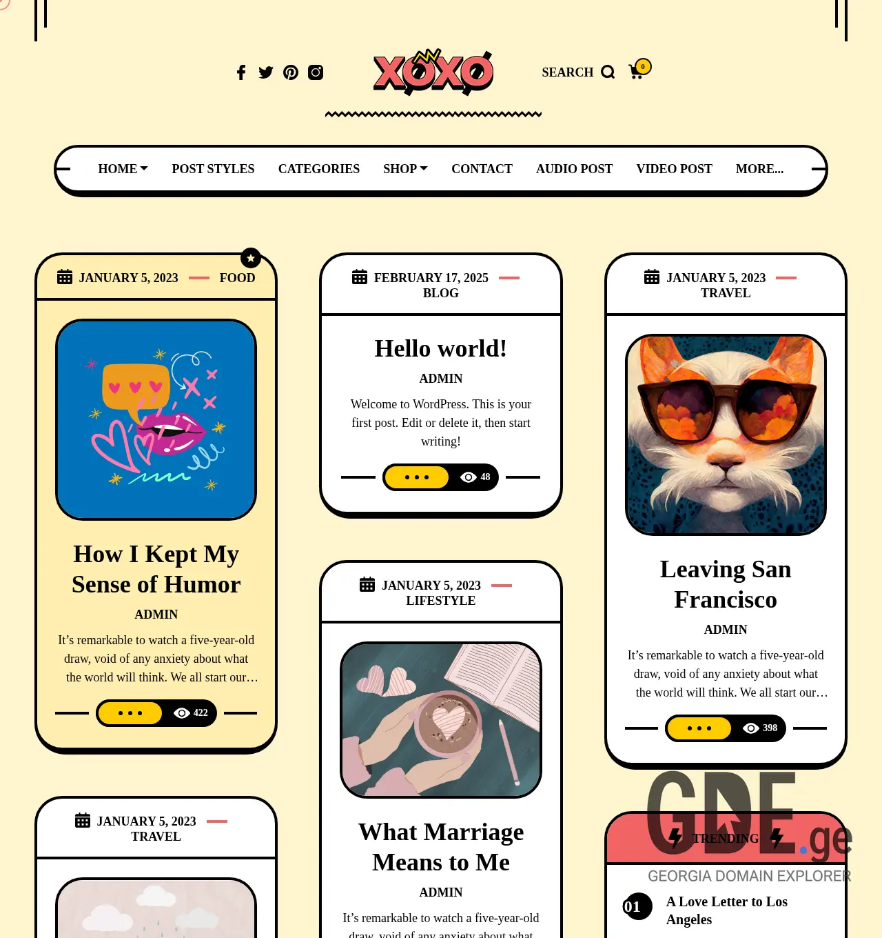 Screenshot of the site mrkaplan.ge at 2025-12-03