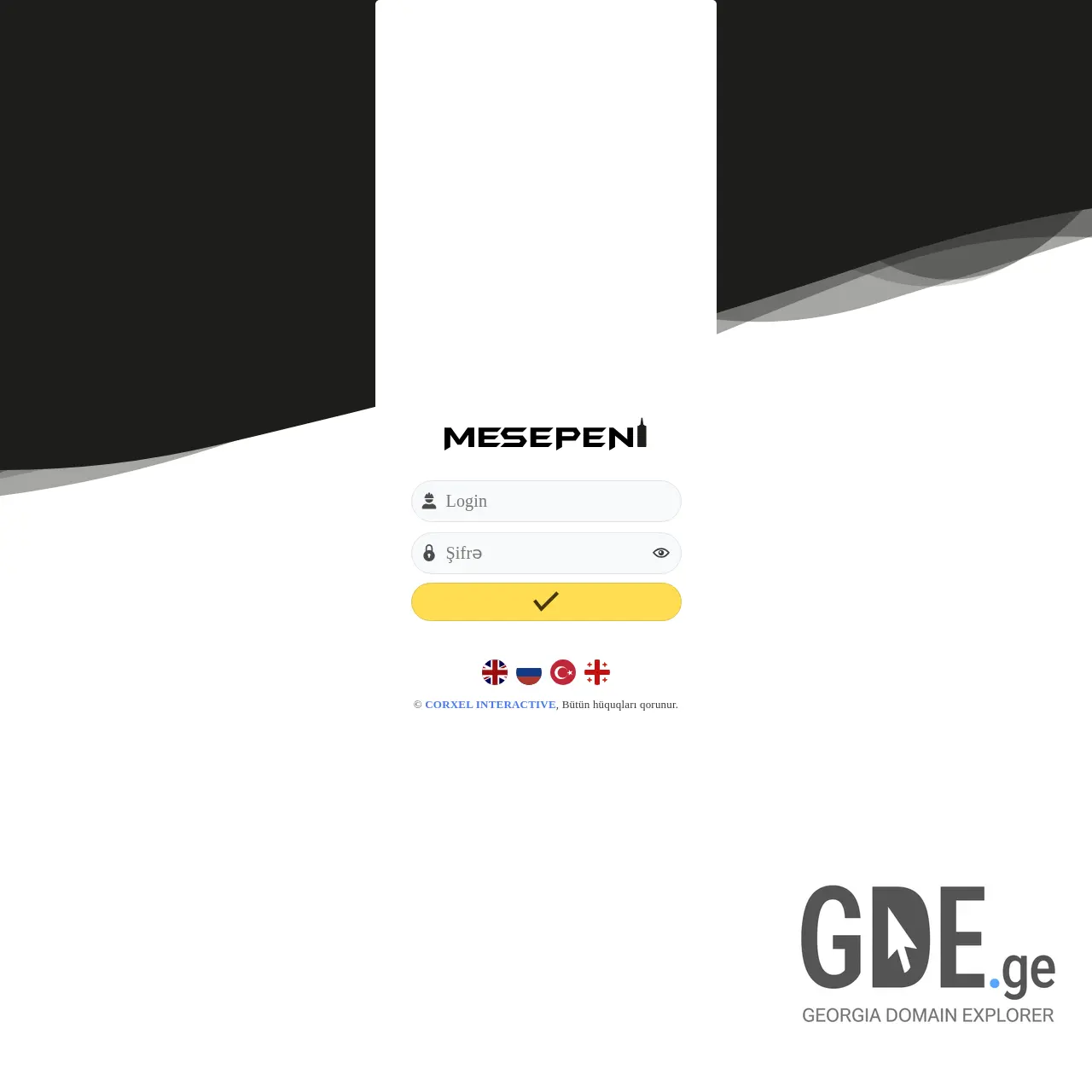 Screenshot of the site mspni.ge at 2025-12-12