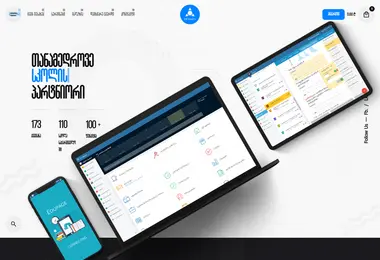 Screenshot of mssolutions.ge