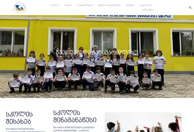mtschool.ge-ის ეკრანის სურათი