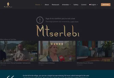 Screenshot of mtserlebi.ge