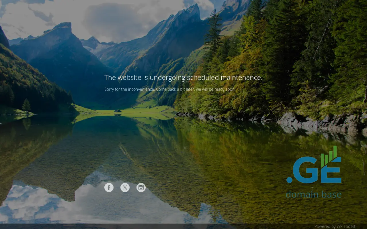 Screenshot of the site mubana.ge