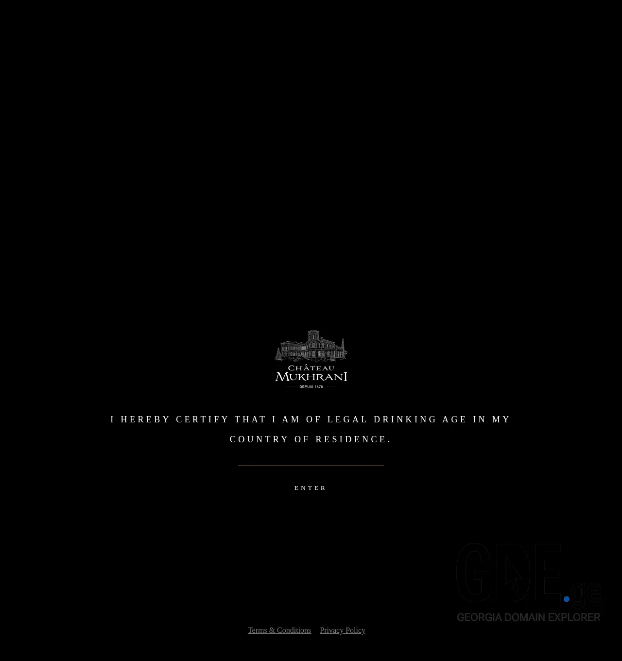 Screenshot of the site mukhrani.ge at 2025-12-03