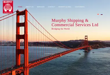 Скриншот murphyshipping.ge