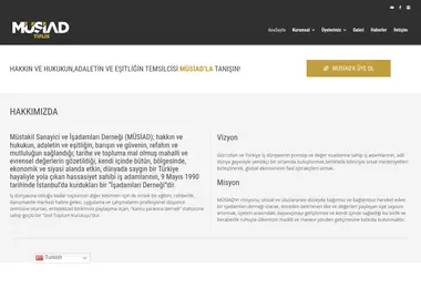 Скриншот musiad.org.ge