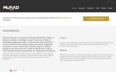 Скриншот musiad.org.ge