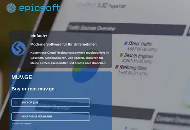 Screenshot of muv.ge