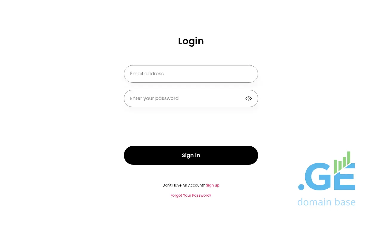 Screenshot of the site my-income.ge