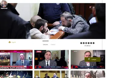 Скриншот myadvokats.ge