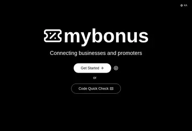 Screenshot of mybonus.ge