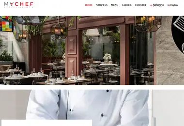 Screenshot of mycheftbilisi.ge