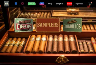 Скриншот mycigars.ge