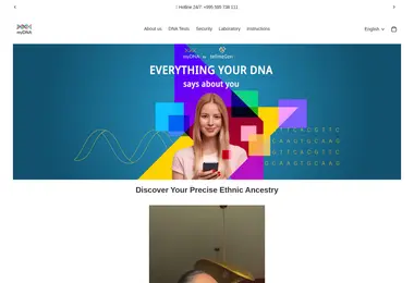 Скриншот mydna.ge