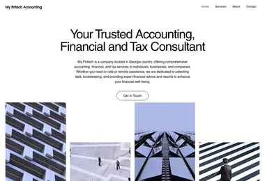 Скриншот myfintech.ge