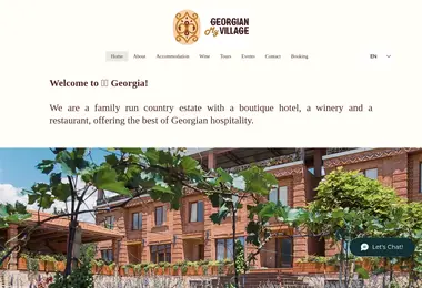 Screenshot of mygeorgianvillage.ge