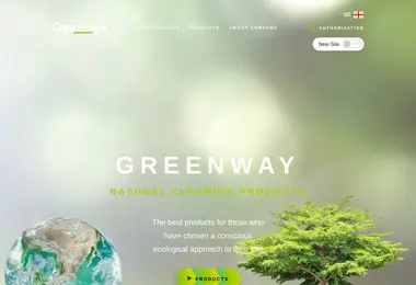 Скриншот mygreenway.com.ge