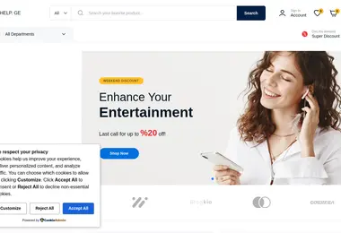 myhelp.ge-ის ეკრანის სურათი