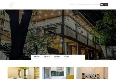 Screenshot of myhouses.ge
