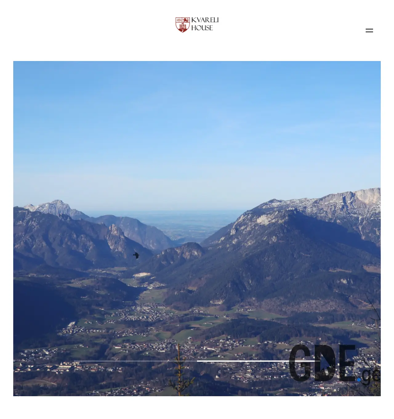 Screenshot of the site mykvareli.ge at 2025-12-06